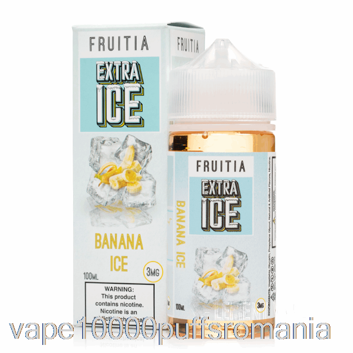 Vape Romania Banana Ice - Extra Ice - Fruitia - 100ml 6mg
